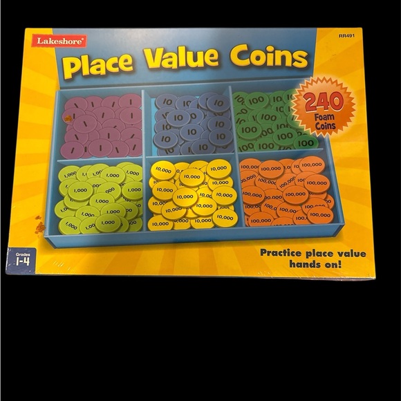 Other - Lakeshore Place Value Coins Set